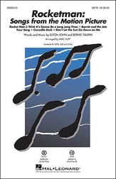 Rocketman SATB choral sheet music cover